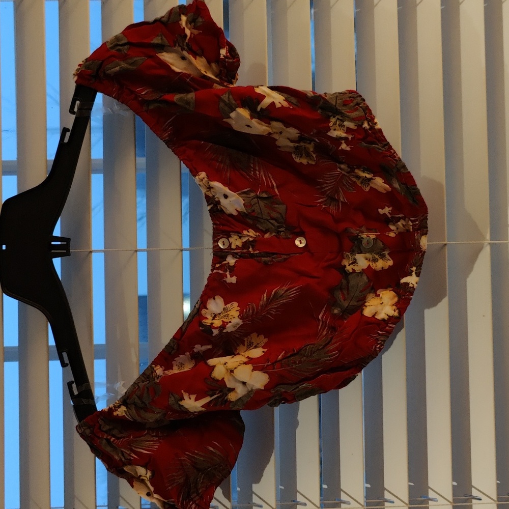 Floral crop top